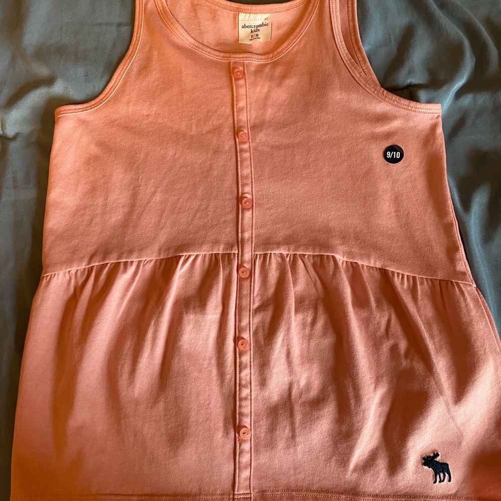 Abercrombie Kids Pink Tank Top NWOT size sticker still on it. Size 9/10